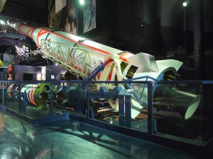 La fusée Diamant au musée duBourget (photo Pline/wikimedia)